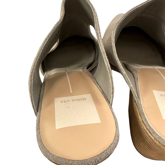Dolce Vita Rogin Suede Heeled Mules Size 8 - Picture 14 of 16